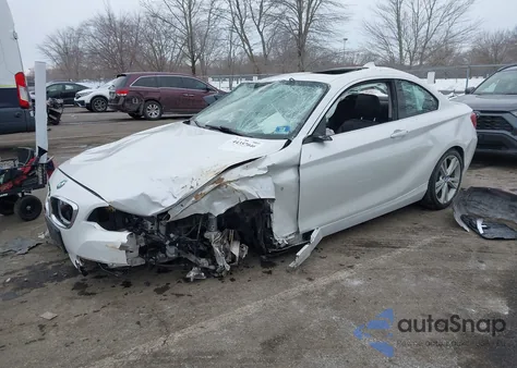 2015 BMW 228I z USA, uszkodzony, nr VIN WBA1G9C53FVX96621